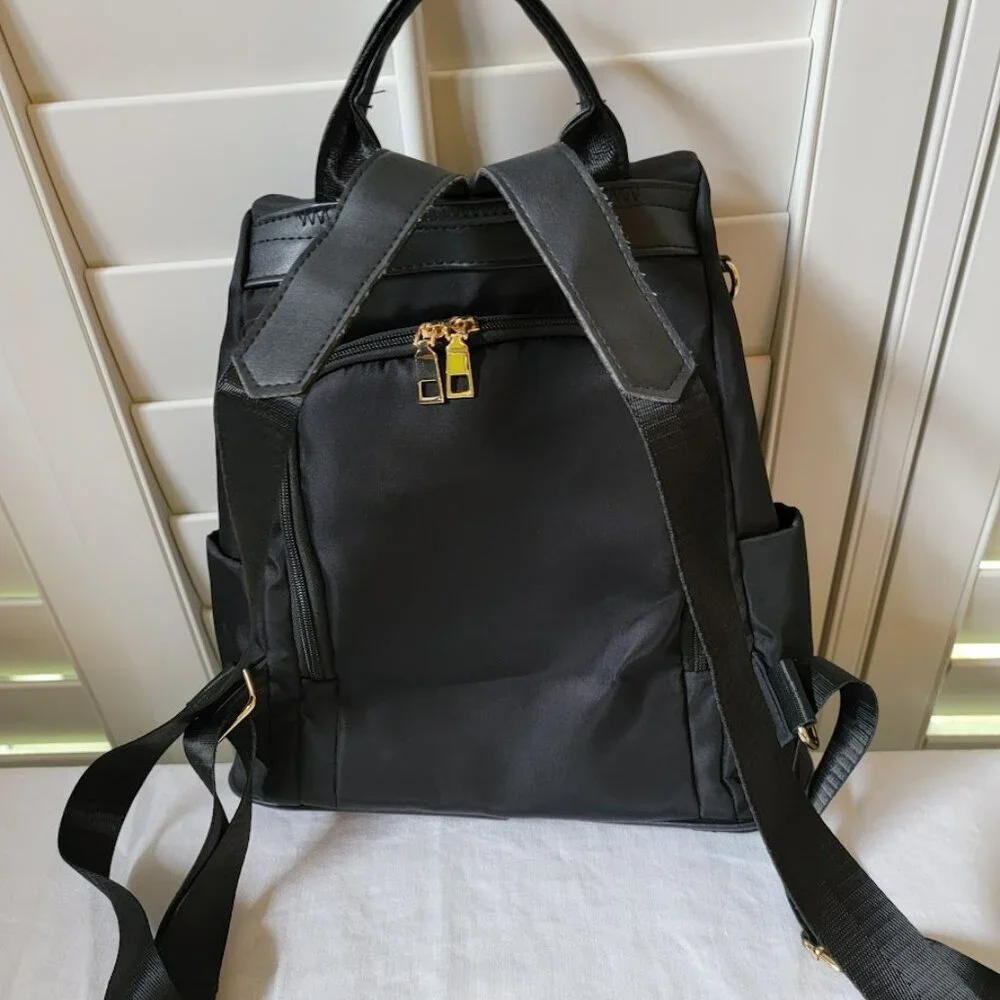 🎒 POABA Anti Theft Backpack - Black - Picture 6 of 10